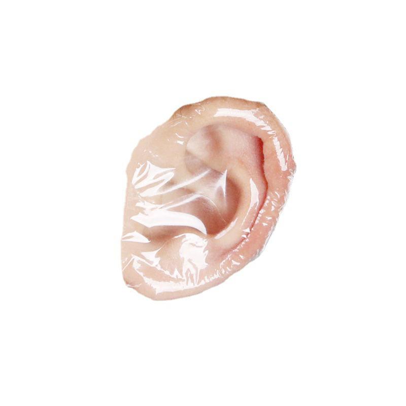 20/60/120Pcs Plastic Waterproof Ear Protector Swimming Cover Caps Salon Tool