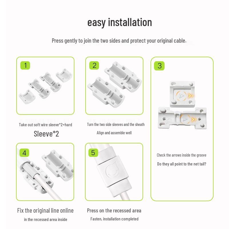 Ugreen Защита для кабелей зарядки iPhone/iPad