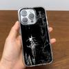 Чехол для телефона для iPhone 17 16e 16 15 14 13 12 11 Pro Max 8 7 Air Plus Прозрачный Мягкий Чехол Готический Кибер Сигил Крест