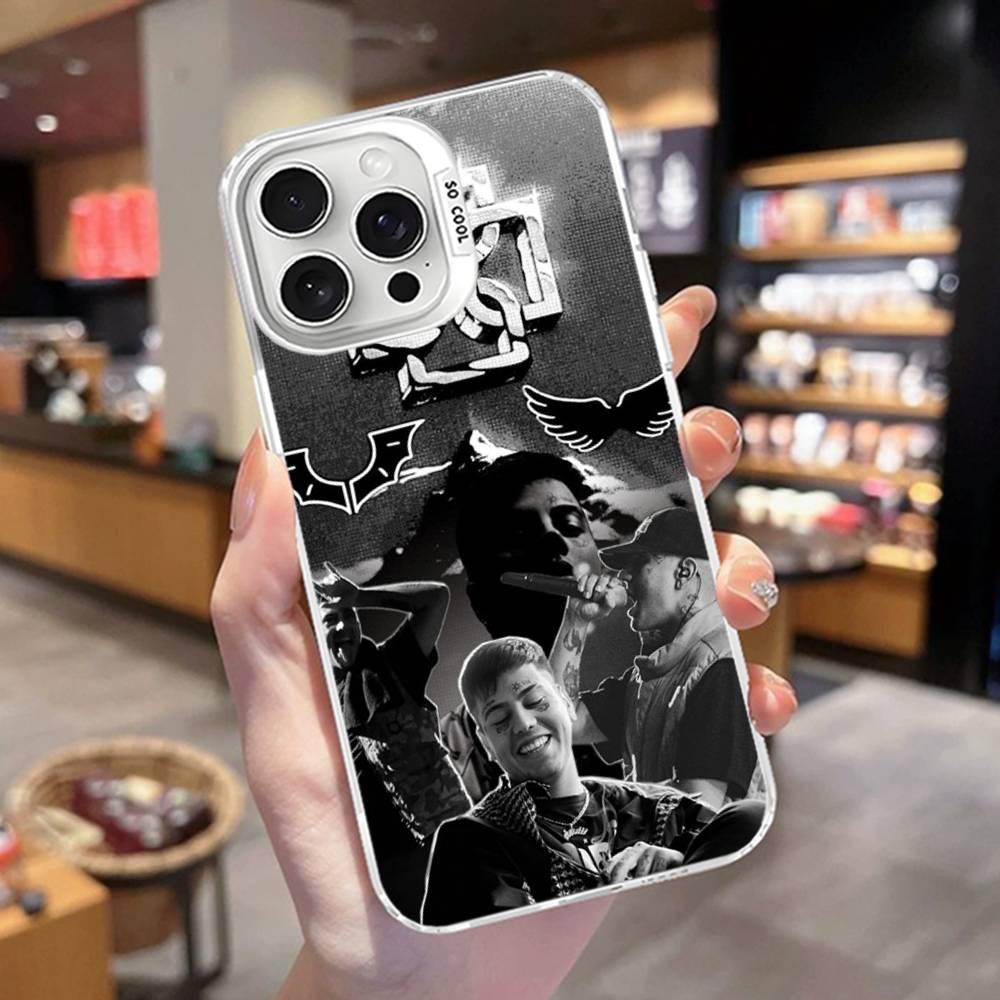 Fashion Rapper DUKI Phone Case For iPhone 17 16 15 14 11 12 13 Pro Max Plus Pro Colored Silver Cover