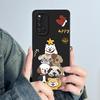 Мягкий чехол для Vivo V19 1933, милый мультяшный узор с астронавтом, жидкий силикон, противоударный, ультратонкий, защитный чехол для телефона