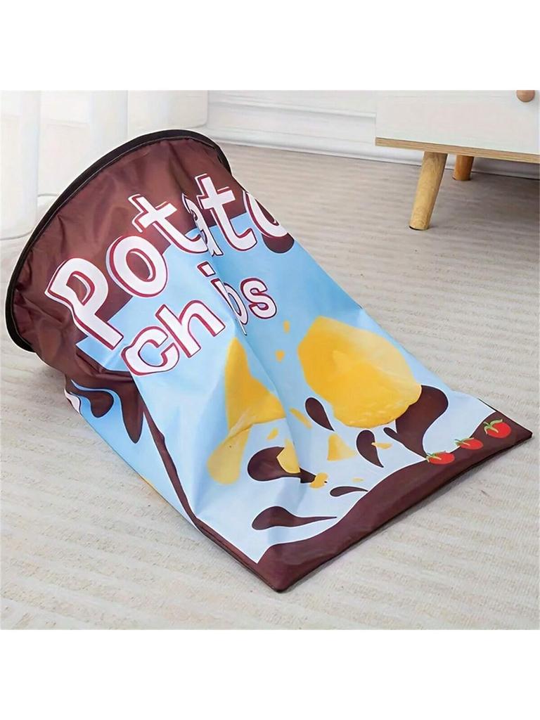 Foldable Noise Paper Cat Tunnel Toy Self-Entertaining Rolling Dragon Channel for Cats Drill Bag Toy