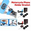 Портативный Держатель для Телефона Мотоцикла Велосипеда Велосипедный Вращающийся на 360° Стенд для Телефона Поддержка Навигации Курьера Кронштейн Безопасности