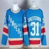 New York Rangers 100th Anniversary Ice Hockey Practice Jersey Embroidered NHL Team Apparel Men