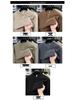 Мужская двусторонняя толстовка из кораллового флиса с воротником-henley - Утепленная, с подкладкой из бархата, теплая повседневная одежда для осени/зимы, базовый слой.