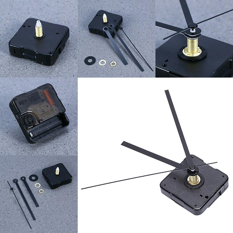 Бесшумный механизм настенных часов, детали «сделай сам», общая длина вала 1/2 дюйма, украшение для дома