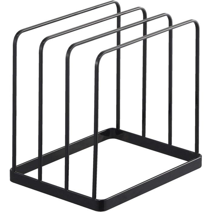 Yamazaki Trace Stand Black, Approx. W19.5xD16xH19.5cm, Tower, Tray Stand, Serving Tray Stand, Drawer Divider, 5053