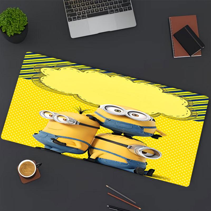 Minions Print Mouse Pad, for Keyboard Pad Laptop PC Mat for Office Home Use, Desk Decor, Perfect Birthday Gift for Gamers
