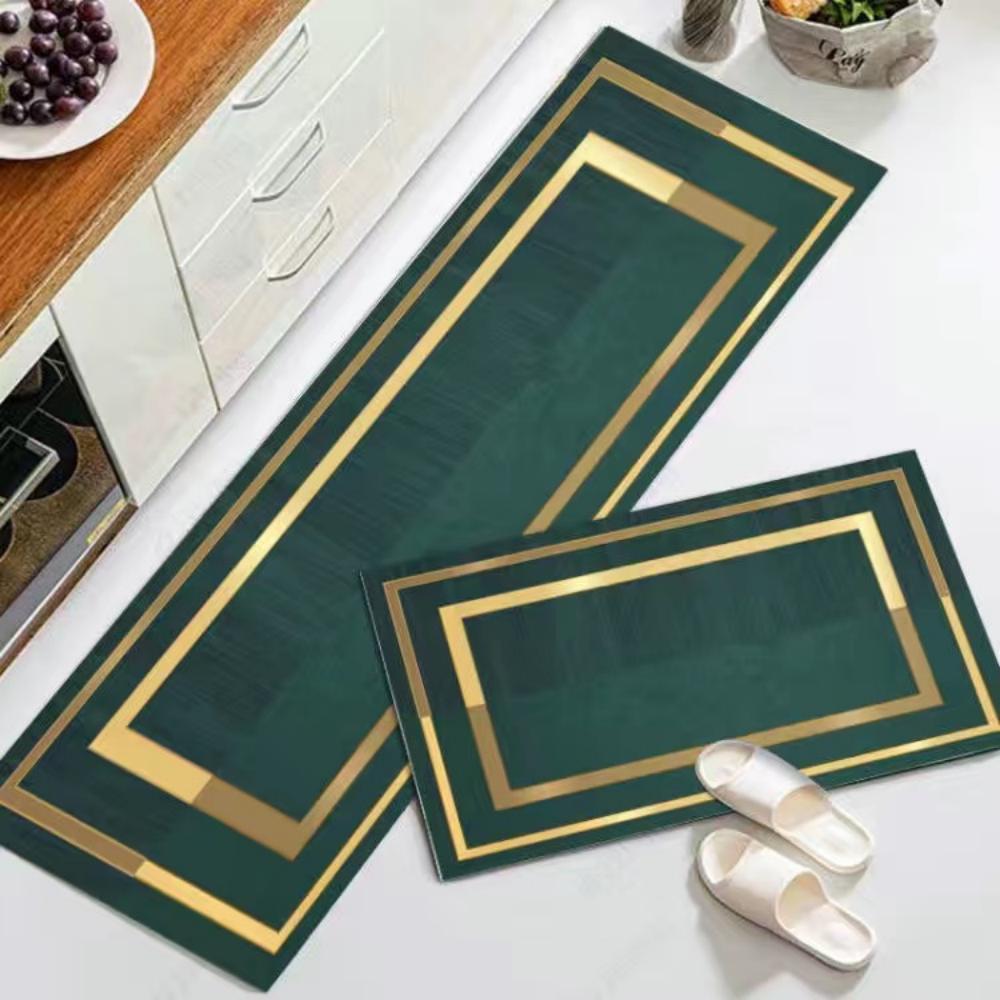 Non-Slip Absorbent Quick Dry Kitchen Floor Mat Anti-Mildew Easy to Clean Bathroom Balcony Floor Mat Home Decoration