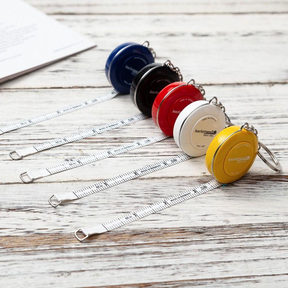 Tailor Mini Measuring Tool Centimeter Inch Roll Tape Keychain Tape Measure Measure Ruler