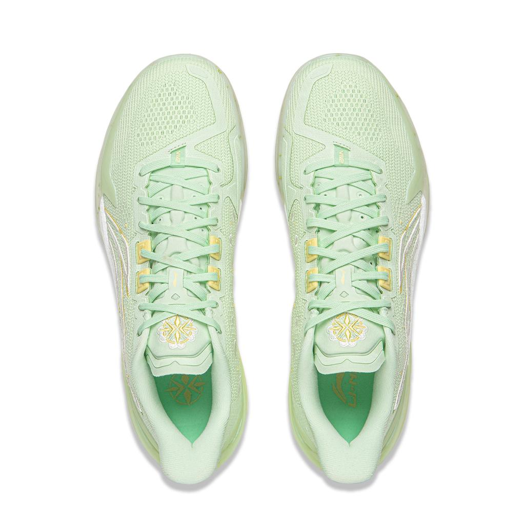 Li Ning Blade 6 V2 Нескользящие Дышащие Анти-скручивание Низкие Баскетбольные Кроссовки Унисекс Легкая Пряжа Зеленый ABAV087-21