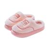 Lightweight Embroidered Cotton Slippers Autumn and Winter Indoor Home Warm Piled Couple Hair Slippers
