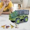 Игрушечный грузовик с динозавром для детей Транспортировка деревьев Детский подарок на день рождения Тираннозавр Рекс