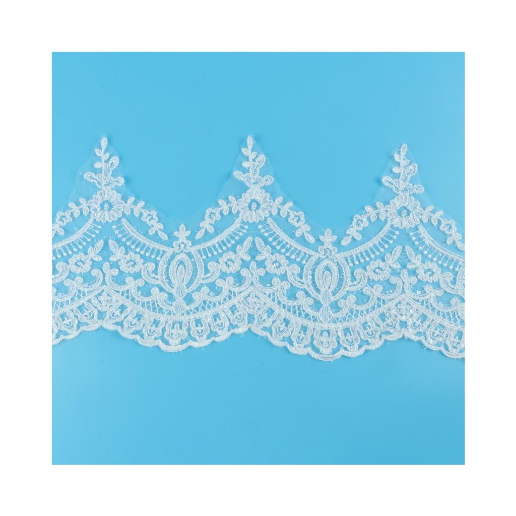 Sequin Car Bone Lace Lace Fabric Bridal Accessories Wedding Dress Veil Watch Accessories 22Cm