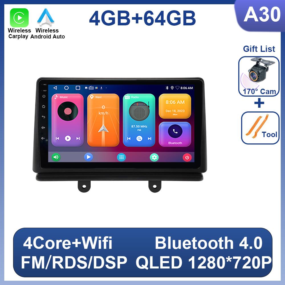 Car Radio For Fiat Doblo 2006 2 Din Multimedia Video Player Carplay GPS Navigation Wireless Android Auto Touch Screen 8 Core 5G
