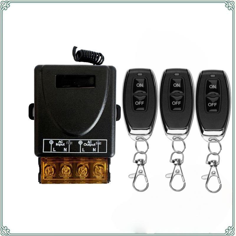 Беспроводной пульт дистанционного управления 220 В 30 А для водяного насоса, двигателя, кухонной вытяжки, вытяжного вентилятора и распылителя.