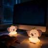 Elephant Night Light Silicone Dimmable Touch Control Night Lamp 2-Level Dimmable Rechargeable Auto-Off Timer Night Lamp