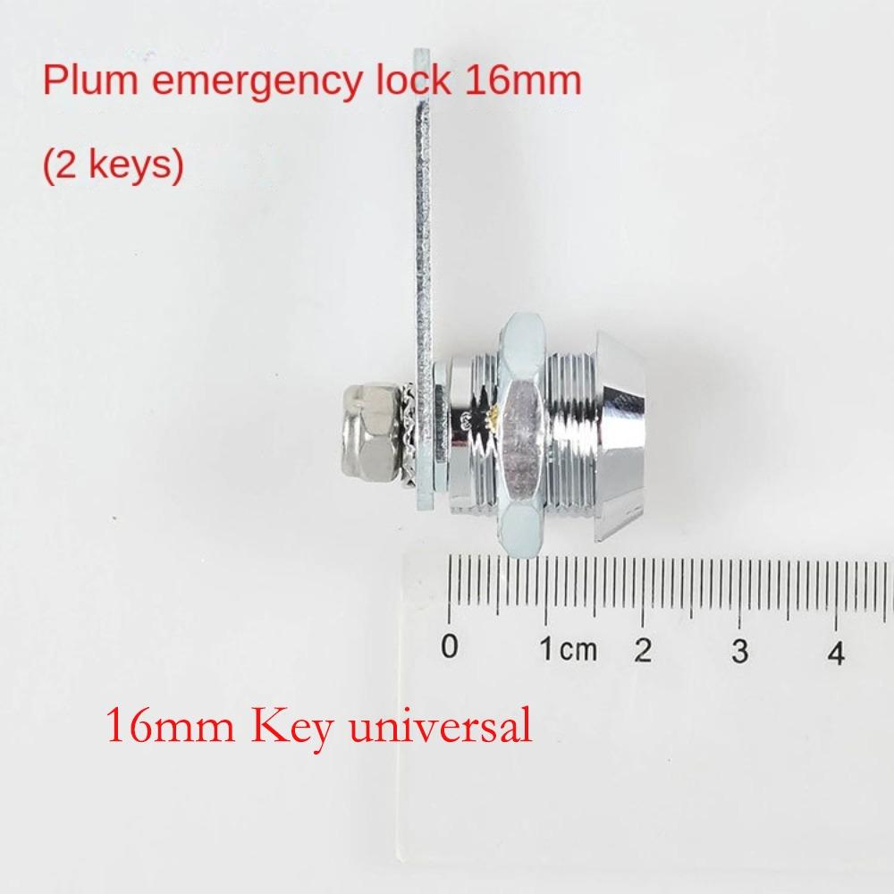 Safe Deposit Box Locks with 2 Keys File Metal Cabinet Replacement Lock New Emergency Lock