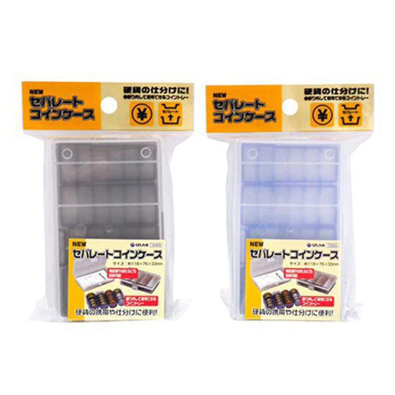 Коробка для монет Прозрачные круглые кейсы для монет Капсулы для хранения Витрины Защита Органайзер Коллекционные предметы Подарки Держатель