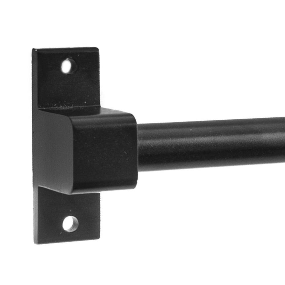 Kitchen Utensil Rail Hanger Metal Black Hooks Utensil Holder