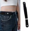 Snap Fastener Belt for All Age Simple All Matching Jeans Waist Strap Universal Waistband Pants Belt Clothing Accessories