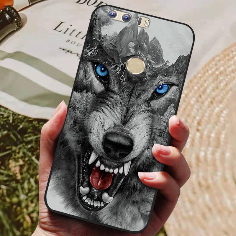 For Huawei Honor 8 5.2-inch Case Silicon Back Cover Phone Case for Huawei Honor 8 Cases Soft bumper coque Honor8 FRD-L19 Coques