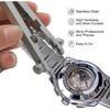 MFBJXC Watch Spring Bar Plier Tool Set Watchband Pliers with 10 Pins, Watch Wrist Ban Repair Remove Tool, Spring Plier Tweezer, Removal Tool