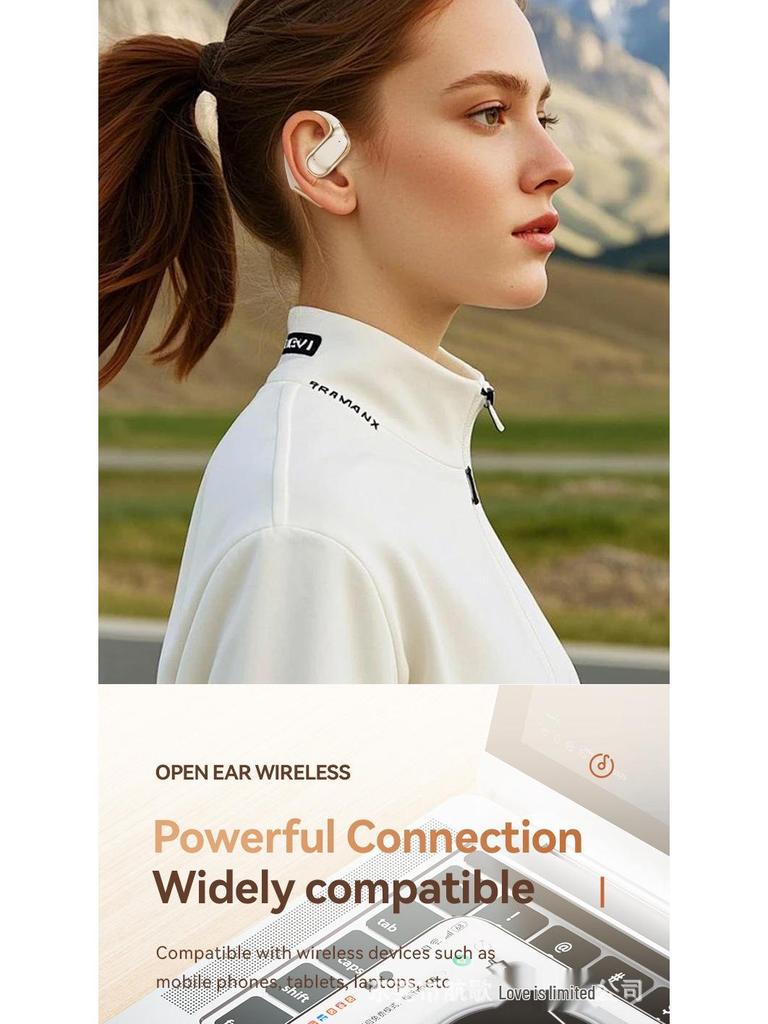 Беспроводные Bluetooth-наушники-вкладыши OWS M115 с шумоподавлением и ушными крючками