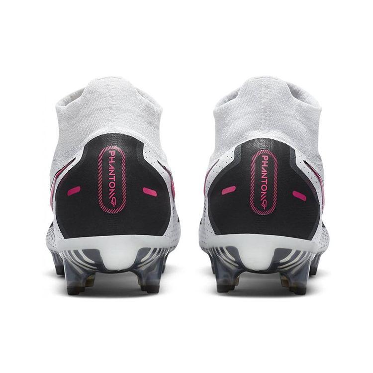 Nike Кроссовки унисекс Phantom GT Elite DF FG White Pink Blast Черные CW6589-160