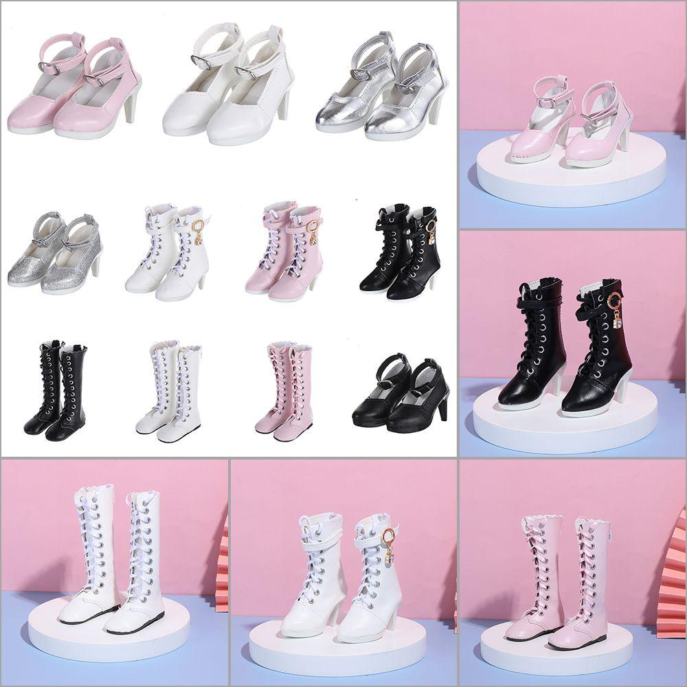 Fashion 1/3 11 Styles Fabric Shoes Differents Color Play House Accessories 60cm Doll Boots