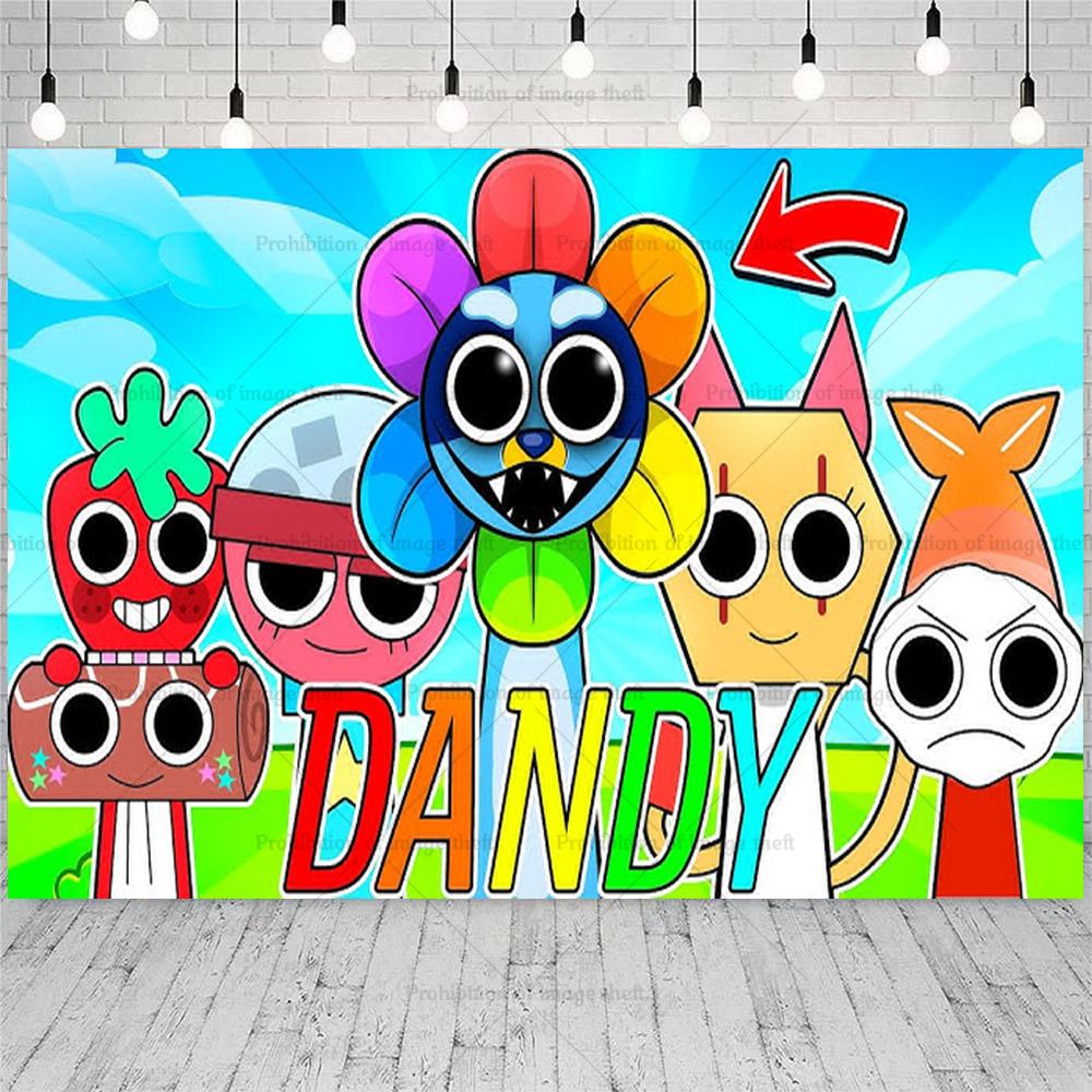 Мир DANDY Тема День Рождения Одноразовая Посуда Тарелка Баннер Фон Стаканы Салфетки Украшения для Вечеринки Воздушный Шар Топпер для Торта Подарки Реквизит
