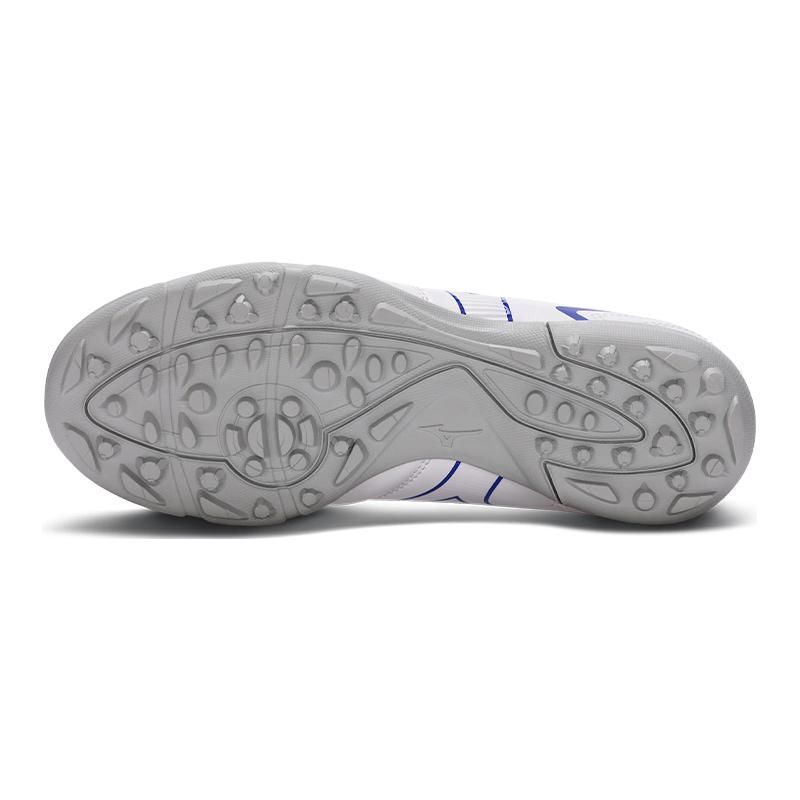 Mizuno Monarcida Artificial Turf Durable Low-Top Kids Soccer Shoes Kids Soccer Shoes White Blue P1GE222525