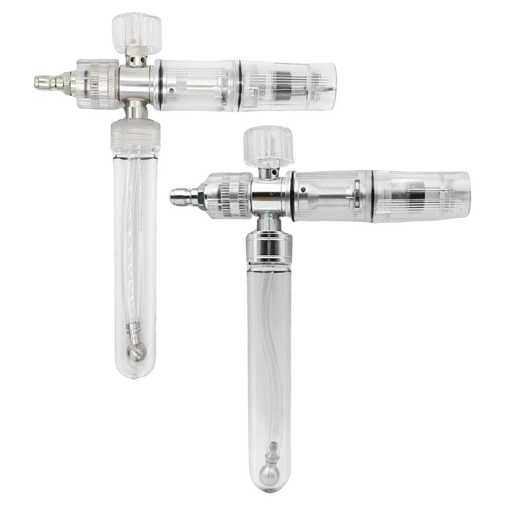 35ml Water Foam Pot with 1/4 Inch Quick Connector Car Wash Foam Sprayer Adjustable Foam Spray Pot for Cleaning Cars SUVs