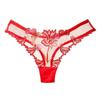 New Sexy Lace Floral Thong Ladies Panties Embroidered Mesh Yarn Perspective Young Women Girls Underwear Thongs Sexy Lingeri