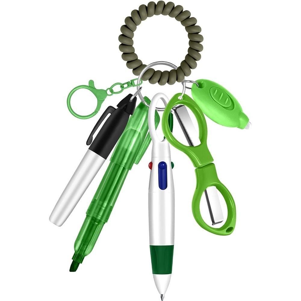 Portable Nurse Badge Set Lanyard Keychain Nurse Badge Clip Accessory New Nurse Pen Pack Gift