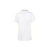 Li Ning Plain Polo Shirt With Collar Women Tops White APLT078-5