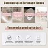 Герметичная стеклянная банка для приправ, влагонепроницаемый, герметичный контейнер для сахара и соли, пыленепроницаемые баночки для специй, бутылка, кухня