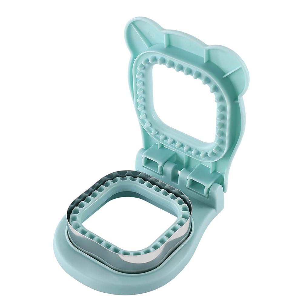 Stainless Steel Sandwich Cutting Square DTY Baking Tool with Hand Guard Household Toast Bread Mold