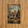 Винтажная жестяная табличка 8x12 дюймов, деревенский настенный декор для дома, бара, кафе, офиса