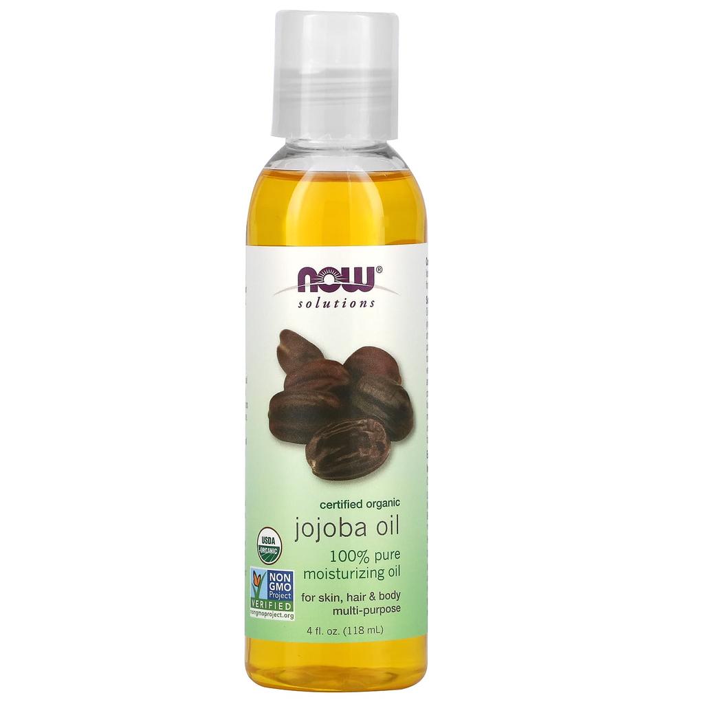 Solutions, Certified Organic Jojoba Oil, 118 Ml (4 Fl Oz)