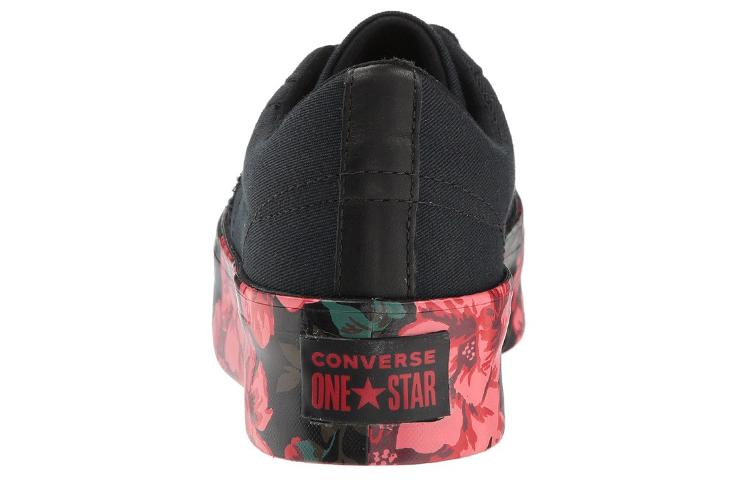 Converse Кроссовки One Star Ox Черно-красные Женские 561766C