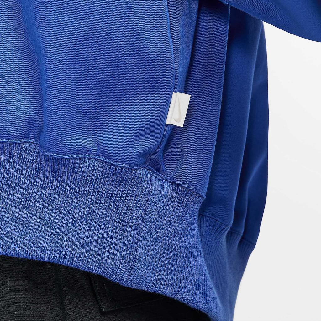 Nike Спортивная одежда SS25 Модная Удобная Универсальная Мягкая Куртка с Длинным Рукавом Женская Куртка Игровой Королевский Парус HJ0234-480