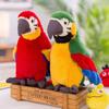Simulation Plush Stuffed Doll Wild Animal Stuffed Toys Parrot Plush Toy Parrot Plush Doll