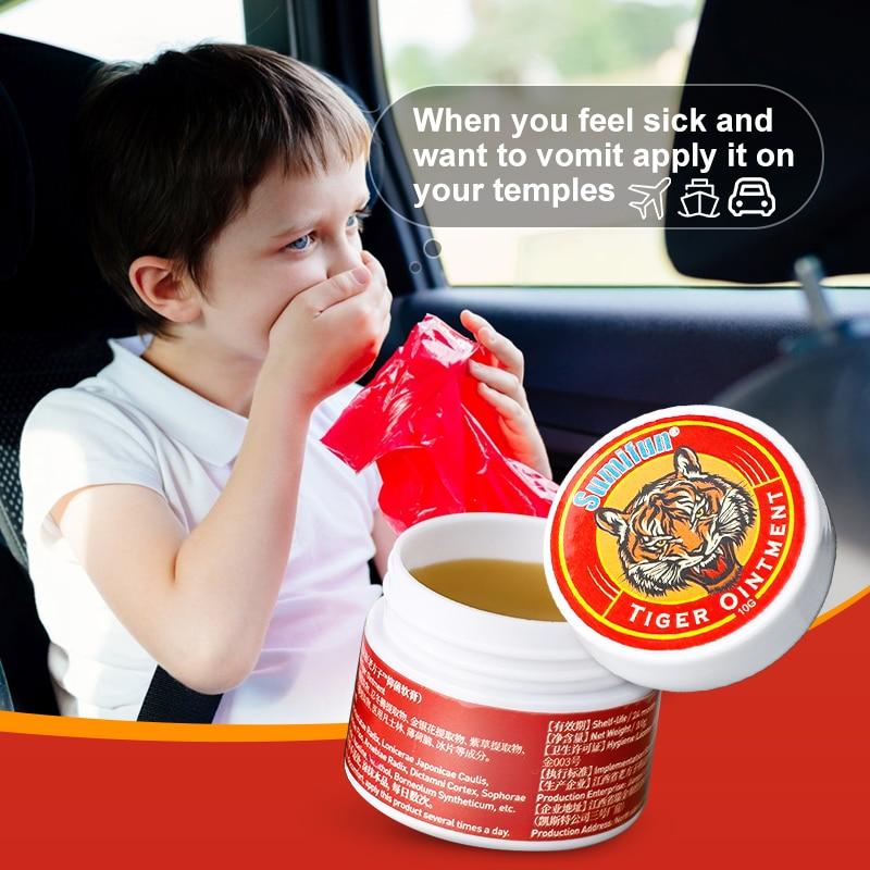 Sumifun Tiger Balm Fresh Cream Headache Cooling Oil Dizziness Stuffy Nose Relief Muscle Tiger Ointment