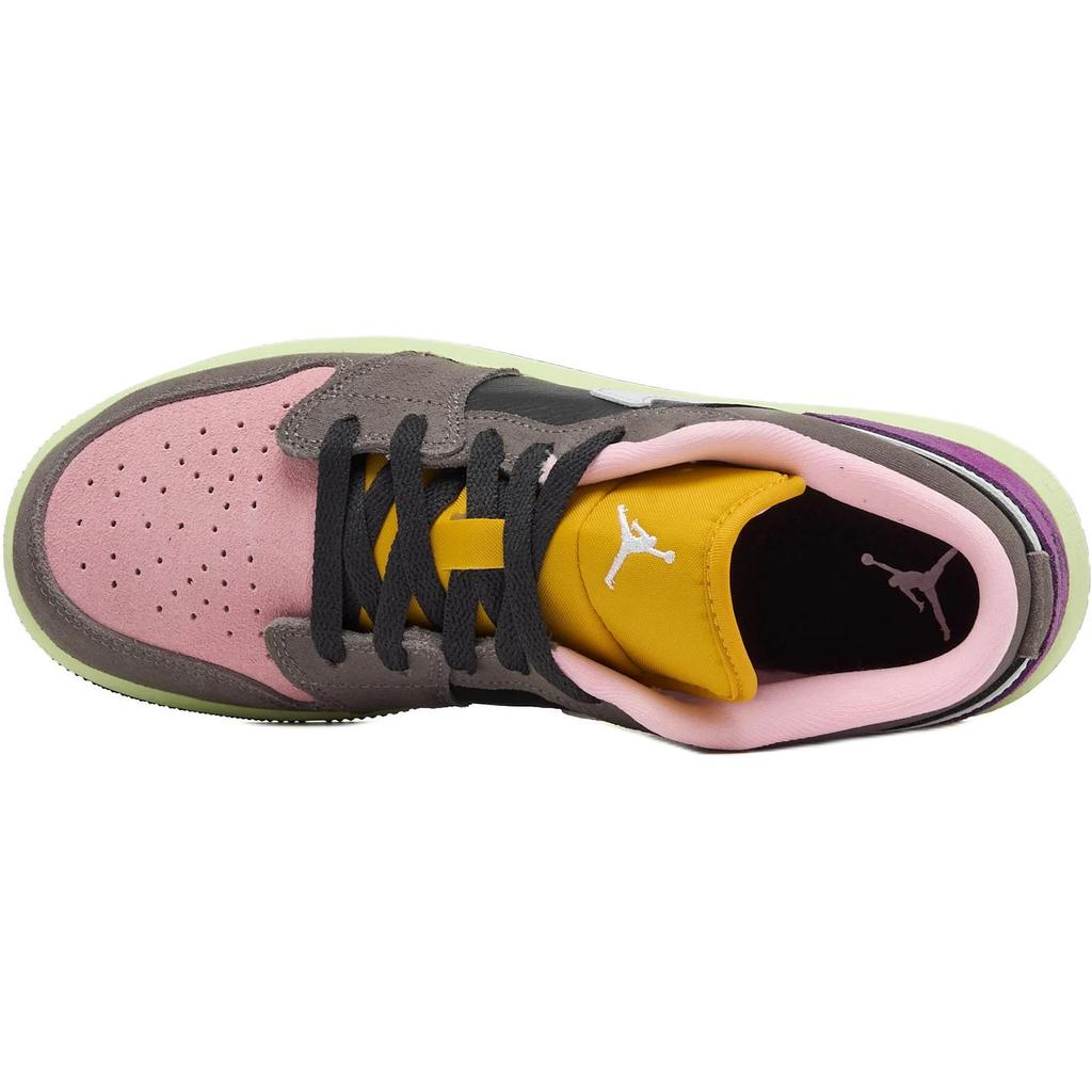 Air Jordan 1 Low SE GS Токио Bio Hack Детские кроссовки Серый Масляно-серый Пещерный камень HQ2021-005