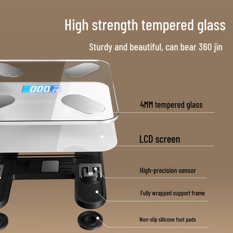 Konka Smart USB Rechargeable Digital Body Weight Scale