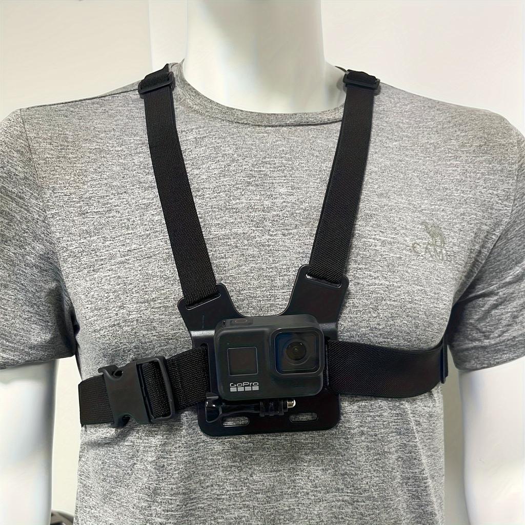 Chest-mounted Mobile Phone Holder First-person Perspective Chest Strap Headband Sports Camera Chest-mounted Shooting Outdoor Live Broadcast Bracket