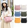 Women's Messenger Large Capacity Shoulder Bag Polyester Fashion Cosmetic Bag Simple and Versatile Handbag Crossbody Bag