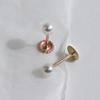 JEWNEL 14K Milk Pearl Labret Piercing (2 sizes)
