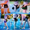 Tennis Ball Holder Adjustable Mesh Bag Waist Pouch Tennis Balls Carrying Bag
